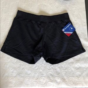 Black champion short 100% Cotton